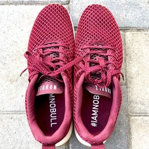 Nobull Project mesh runners size 11 red only worn once, excellent condition,